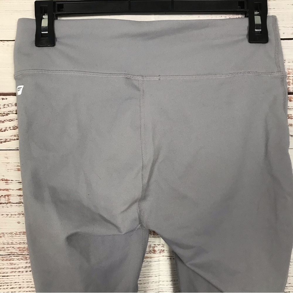 Fabletics Gray Mesh Detail Full Length Size Mediu… - image 3